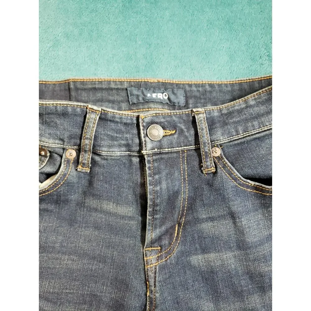 Aeropostale Jeans Size 28x32 Mens Blue Pants Stretch Denim Mid Rise Skinny